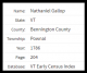 1786-VT Compiled Census Index, Pownal, Bennington Co, VT