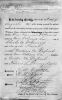 Louis Nemous DeGuercy & Victoria M. Dupart - 1887 Marriage Certificate