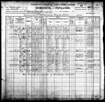1900-WA Census, District 2, Blackhorse Precinct, Chehalis Co, WA