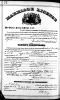 D. H. Brown & M. D. Adkins - 1903 Marriage Certificate