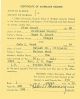 1904-IL Marriage Certificate - Glen Couch & Judah L. Wood