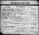 Ira Charles Abell & Jessie C. Sherlock - 1905 Marriage Certificate