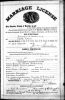 Merrida Elliot Richmond & Edith Mina Eskew - 1917 Marriage Certificate