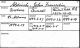 1899-MA Mason Membership Card, John Franklin Aldrich