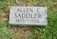 Allen C. Saddler