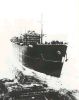 Initial Launch of Japanese Freighter, Arisan Maru, WWII POW Vessel