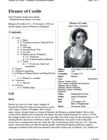Eleanor of Castile (PDF Wiki)