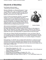 Elizabeth Plantagenet of Rhuddlan (PDF Wiki)