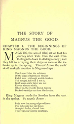 Heimskringla - The Story of Magnus the Good Olafsson (2.4MB PDF)