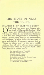 Heimskringla - The Story of Olaf the Quiet (614KB PDF)