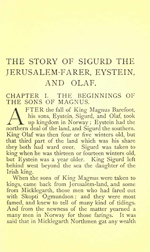 Heimskringla - The Story of Sigurd the Jerusalem-Farer, Eystein and Olaf (3MB PDF)